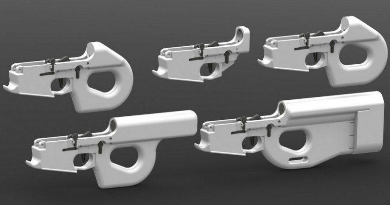 Five new models for the Charon design, including pistols.