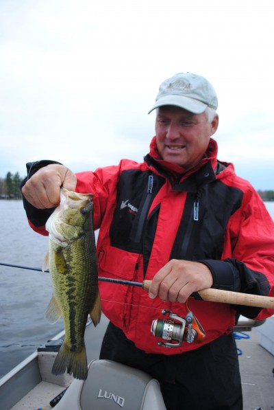 Houghton Lake largemouth bass are numerous and healthy.