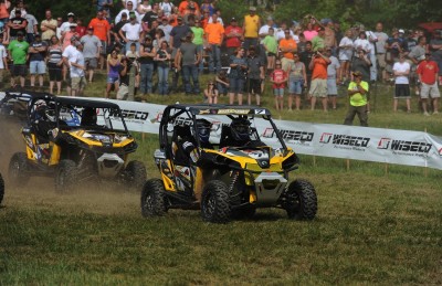 Chaney grabbed the row-three holeshot and didn't look back until he put his JB Off-Road-prepped Can-Am Maverick 1000R X rs in the winner's circle at round three of the GNCC SxS series. 