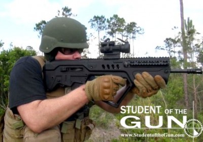 Student of the Gun looks at Tavor SAR, the semi-automatic, civilian legal version of the current Israeli combat rifle.