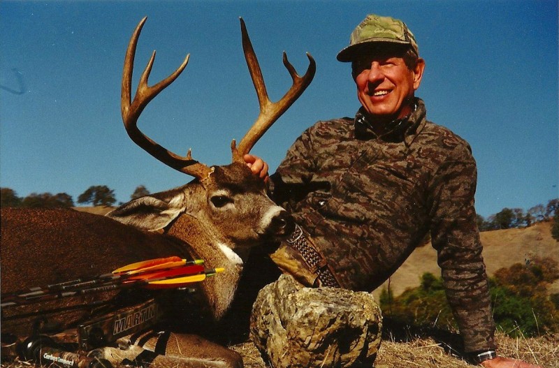 The final Pope & Young score of Dunn's California boulder buck was 113. Image courtesy Dennis Dunn.