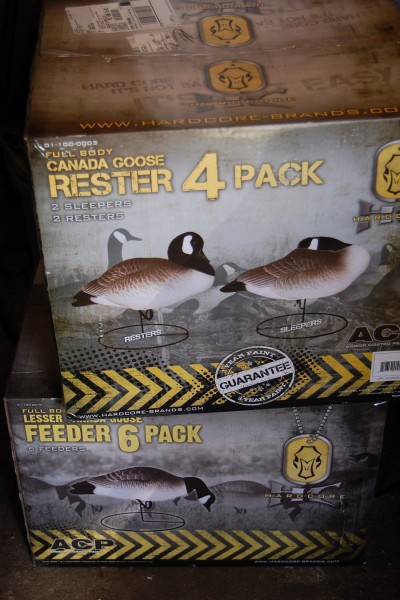One of the best things to do to get ready for the season? Buy new Hard Core Decoys, of course!