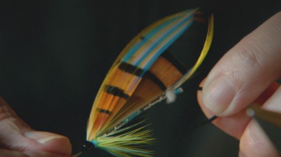 The film is based on the story of Megan Boyd, a Scottish fly-tier whose flies were a work of art.