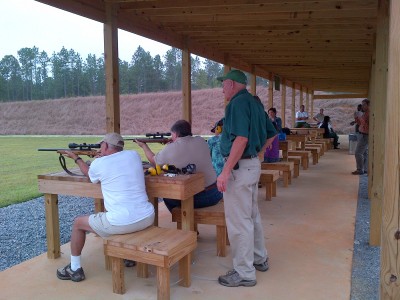 The first shots were fired at the Conecuh National Forest Shooting Range during its grand opening on Thursday, September 26, 2013. Local, state, and federal officials were on hand to welcome the public to the range on its opening day.