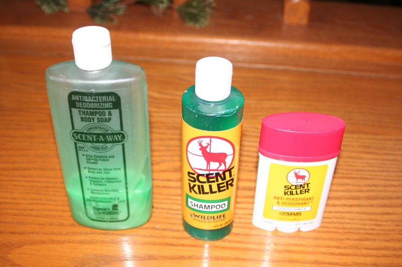 Starting out clean by using scent killing soaps and antibacterial deodorant will go a long ways in minimizing scent when you are on a hot hunt and sweat is inevitable. 