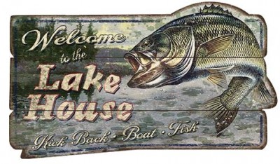 Cool products can carry custom outdoor messages, like this outdoor sign.
