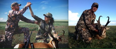 Our trip began well enough, with two successful pronghorn harvests.