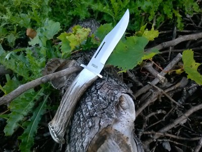 The Silver Stag Deep Valley Bowie Knife.