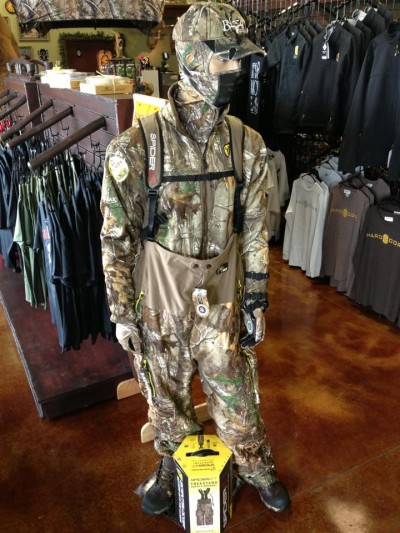 Wear your Scent Blocker gear and your Tree Spider safety harness. Scent-free and safe is the only way to hunt! 