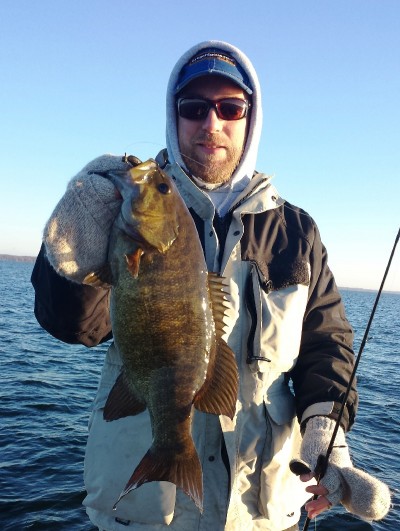 Tournament bass angler Rich Lindgren says he’s discovered that the Kompak Craw rigged on a shaky head can significantly out-produce dragging tubes for smallies. 
