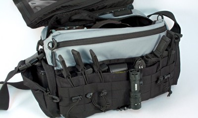 The Blackhawk! Diversion Courier Bag is a master of disguise. All business on the outside, tactical on the inside.