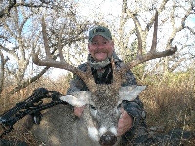 Larry with another nice whitetail.