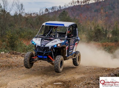 Racer Devon Steedley (Performance East Inc. / Can-Am) took third in his No. 33 Can-Am Maverick 1000R in the QR1 class at round nine of the UTV Rally Raid Northern Series in Tennessee.