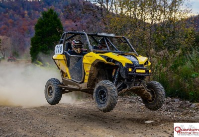 Team AC Racing, competing in a Can-Am Maverick 1000R, finished seventh in the QR1 class at the UTV Rally Raid Northern Series event at Windrock OHV Park in Tennessee.