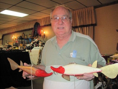 If you have someone that would enjoy a sturgeon or duck decoy, give George Schmidt a call at 715-276-6964 and ask him to make one for you or someone special. 