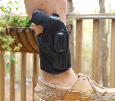 Depending on your daily lifestyle, and ankle holster like this Galco Ankle Glove may be your most accessible option. It's not nearly as effective when wearing shorts however.