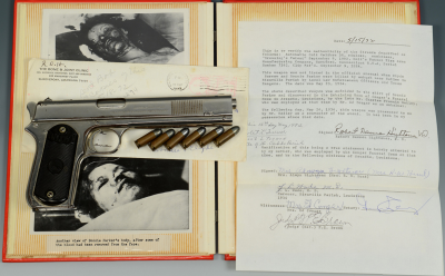 The Colt comes well documented with a wealth of photos and letters. 