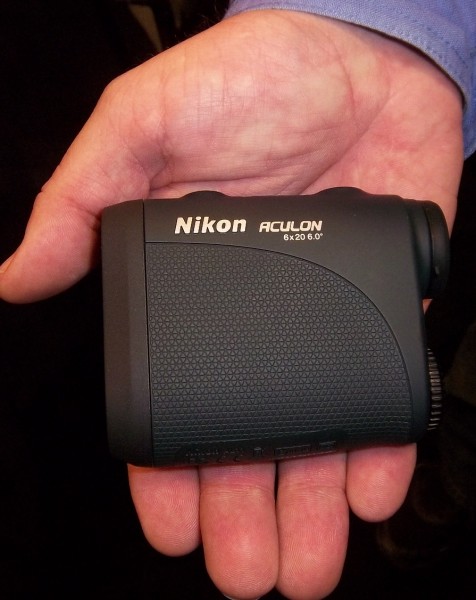 The Nikon Aculon Rangefinder. Image by Bernie Barringer.