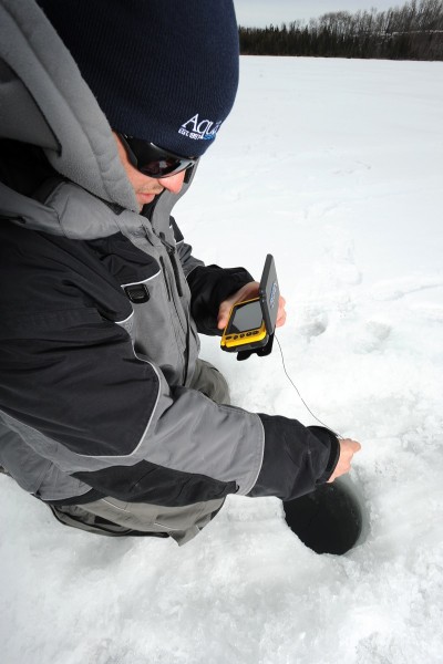 Anglers using portable underwater cameras often discover unknown hot spots.