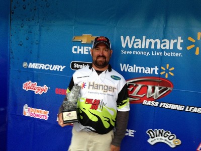 Co-angler Johnny Hancox of West Union, S.C., won the Feb. 1 Savannah River Division event on Lake Keowee with five bass weighing 10 pounds, 12 ounces. He took home $2,157 for his efforts.