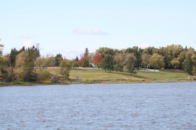 The Rainy River is a picturesque stream that separates Minnesota from Ontario along most of its length. 