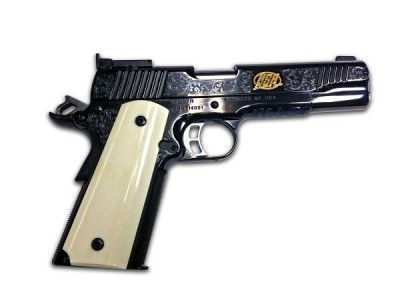 The 2014 Kimber Commemorative 1911 pistol.