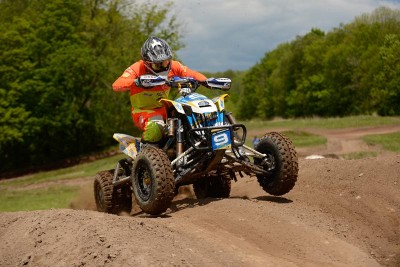 Josh Creamer (BCS Performance / Can-Am / ITP) notched the Pro-Am class victory and took second in the Pro class at round three of the NEATV-MX series at Hurricane Hills MX in Clifford, Pa.