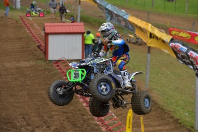 Sam Rowe piloted his ITP-outfitted Honda to two victories at High Point Raceway, winning both the Open A and 450A classes.