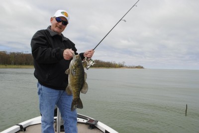 Saginaw Bay is home to giant smallmouth bass.