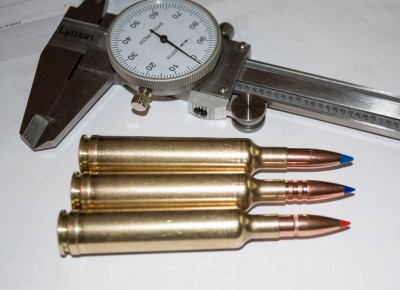 I "chamber seated" these bullets to see how much room there was before the rifling started.