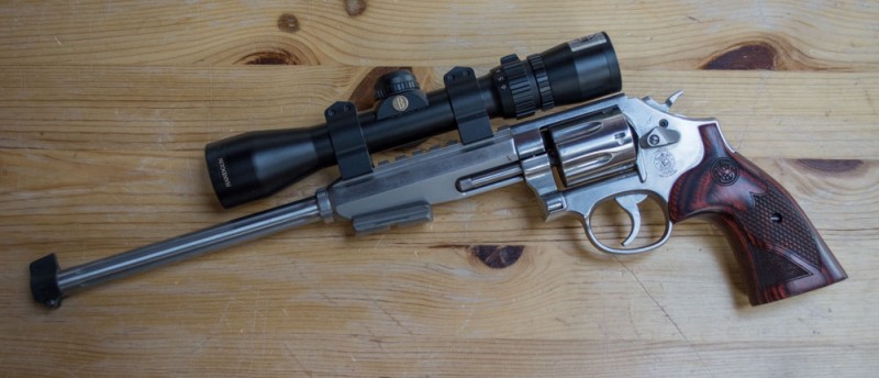 The author had more fun than he could handle with the Smith & Wesson 647 Varminter .17 HMR revolver.