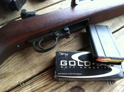 Got a surplus M1 Carbine? Try putting some modern self-defense ammo like this Speer Gold Dot through it.