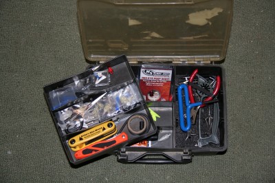 A simple tool kit with basic tools and spare parts can make the difference between staying on stand all day versus travelling to an archery shop and having a simple repair or replacement done. 