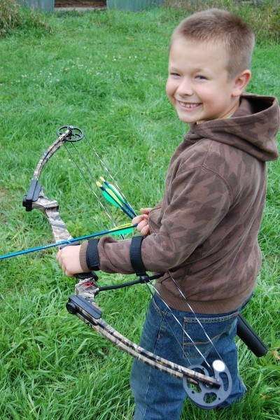 The Genesis bow from Mathews is one of the very best tools for teaching kids responsibility, patience, coordination, and more. My son couldn’t be more happy with his, which makes me so very proud.