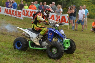 ITP-supported Jordan Digby was in seventh place after the first lap, but climbed into the lead by lap two and never looked back on his way to winning the 125 Sr. (12-15) youth class at the Can-Am Unadilla GNCC.