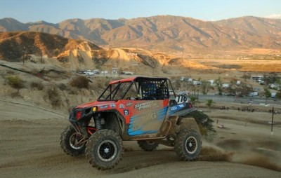 Team IMG Motorsports / ITP pilot Sara Price put her Polaris RZR on the first-ever WORCS SxS Powder Puff podium, earning a solid second-place finish at Glen Helen