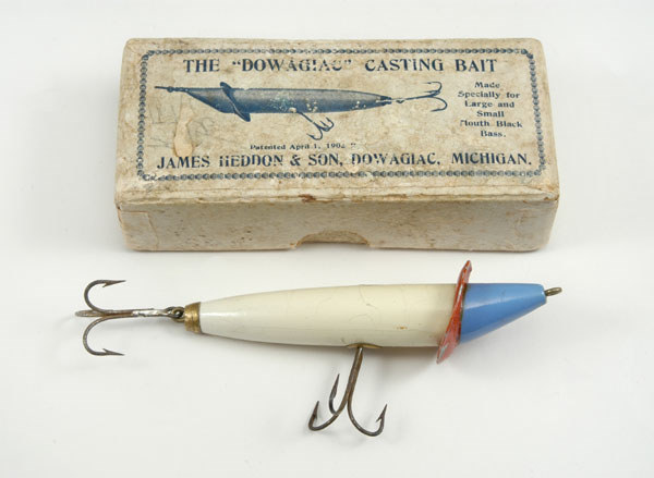 Sold at Auction: Vintage Fishing Lures, Tackle & Knives