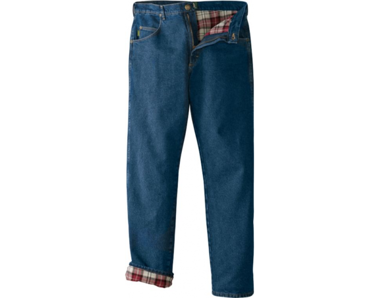 Cabela’s Roughneck Flannel Lined Relaxed Jeans.