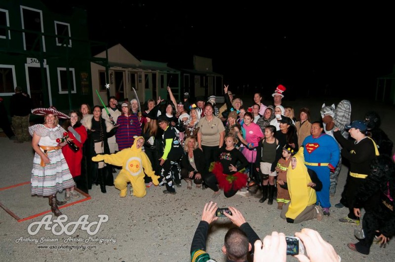 Halloween group photo. Image by ASAP Photography.