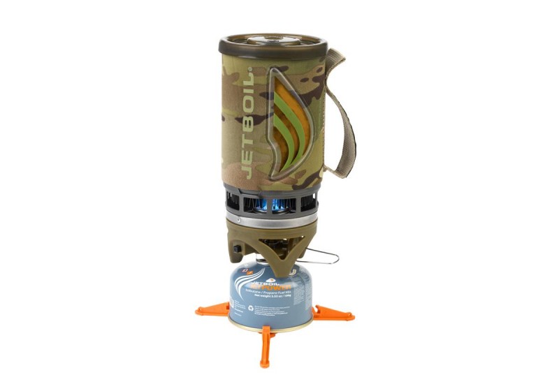 The JetBoil Flash in camo. Image courtesy JetBoil.