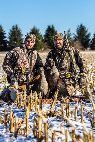 Those first snows that stick usually hit the Great Lake State in November, along with some mighty chilly temps. Dressing in layers and staying warm will reward hunters with more enjoyable hunts. Image by Scott Roduner.