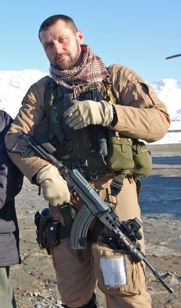 The vz. 58 in use in by Czech forces in Afghanistan. Image courtesy of Jeff Hussey.