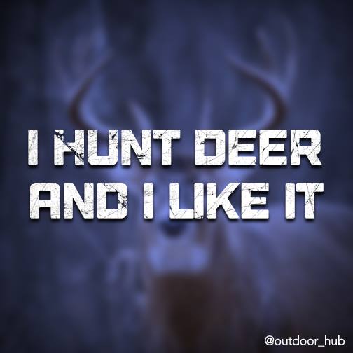 I hunt Deer
