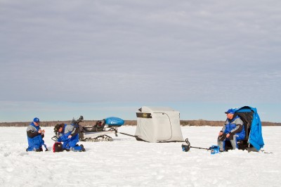 Ice fishing for first-ice walleyes is not the boring, stationary affair that some people make it out to be. Using a mobile approach and drilling lots of holes while looking for signs of life will put more fish on the ice and more filets in your frying pan. 