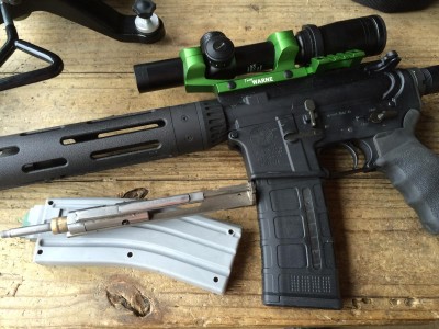 I tried the 22AR Conversion in two different Smith & Wesson ARs.