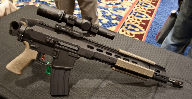 Since ARAK uppers do not require the use of a buffer tube, a shooter can attach a folding stock to their AR.