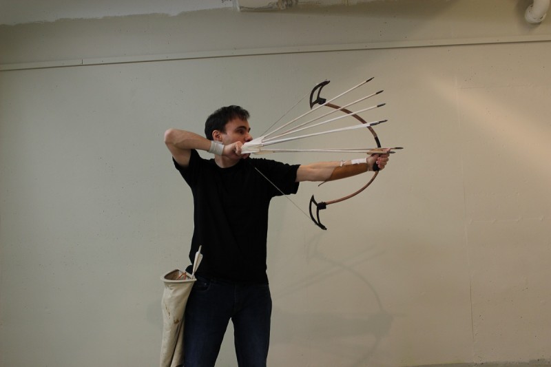 “People have a perception of historic war archery, but their perception is completely wrong,” says Lars.