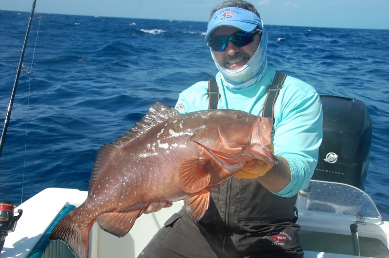 Red grouper are great table fare. Be sure to check season dates and size restrictions.