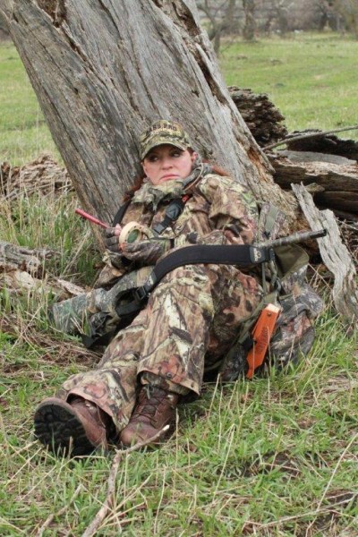 The "First Lady of Hunting" likes options. Brenda Valentine doesn't have just one favorite call, and carries an arsenal of calls into the field. Image courtesy Brenda Valentine.