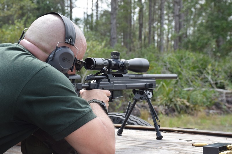 The XTR IIs with the SCR reticle made long-distance shooting easy.